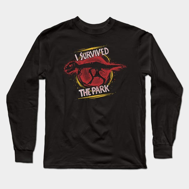 I survived the park Long Sleeve T-Shirt by Azafran